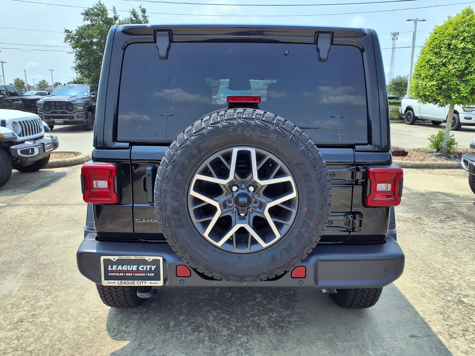 2026 Jeep Wrangler Sahara Black at League City CDJR