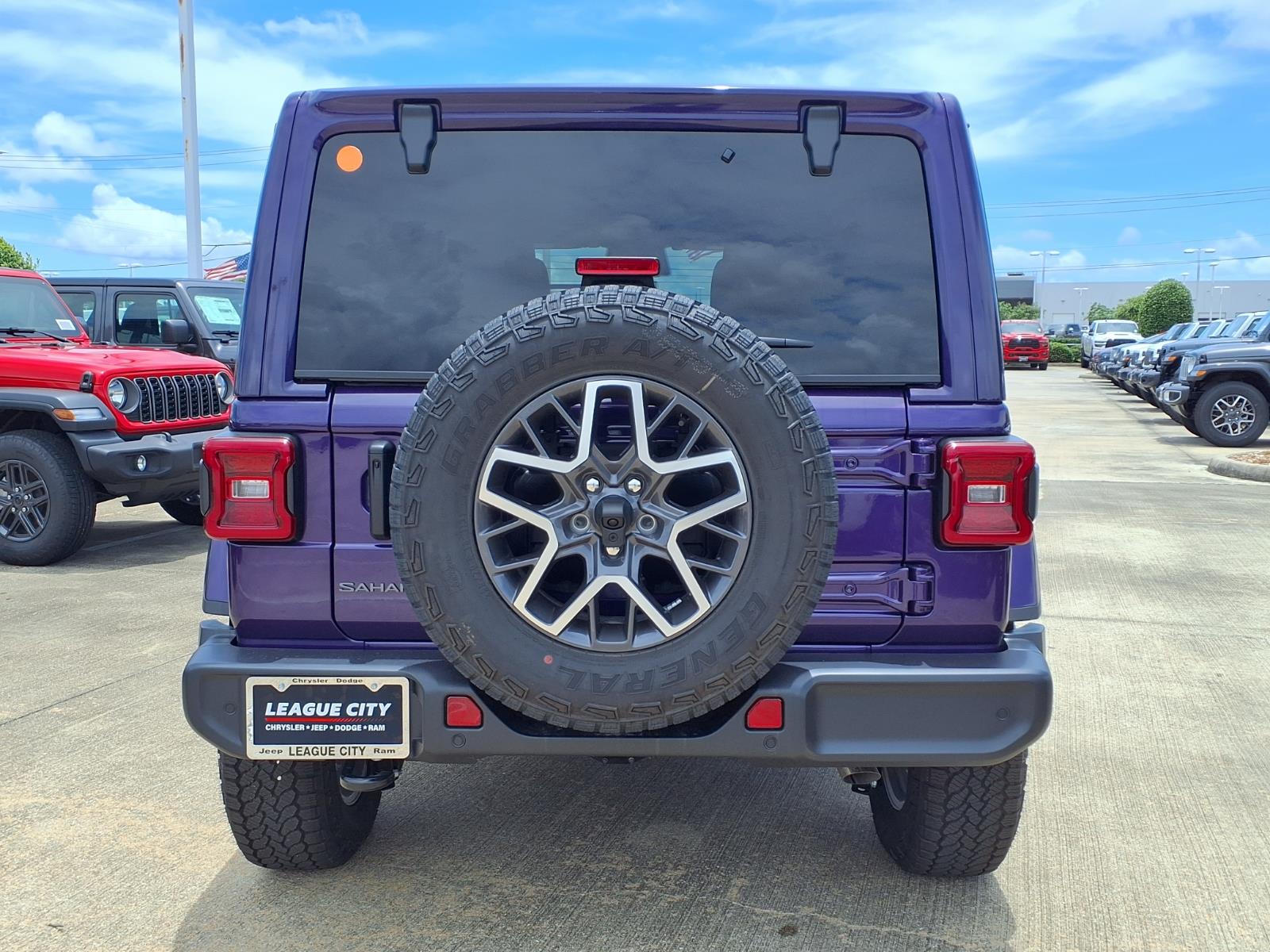 2026 Jeep Wrangler Sahara Purple at League City CDJR