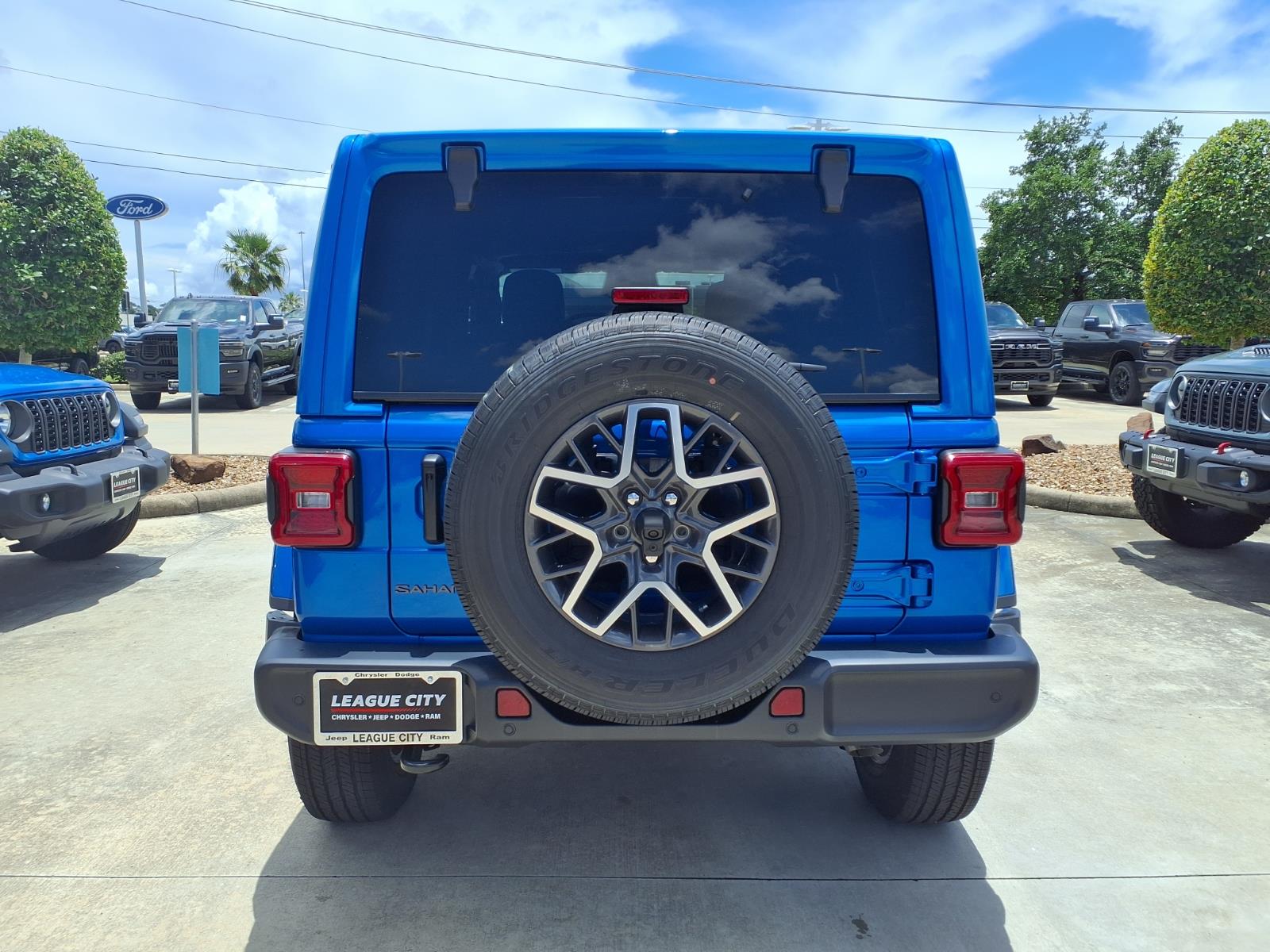 2026 Jeep Wrangler Sahara Blue at League City CDJR