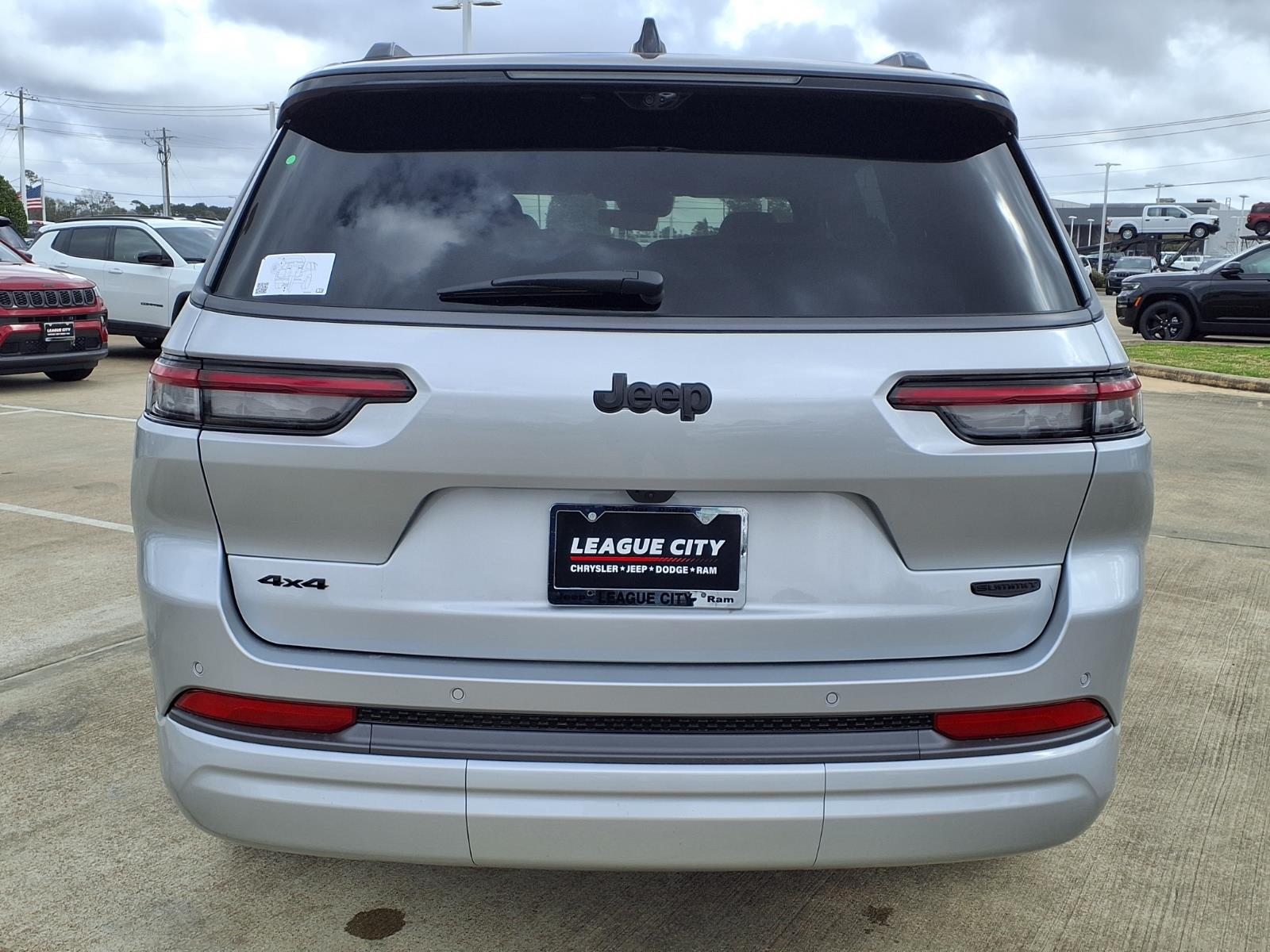 2026 Jeep Grand Cherokee L Summit Silver at League City CDJR