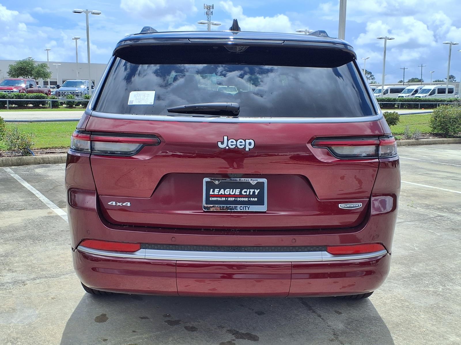 2026 Jeep Grand Cherokee L Summit Red at League City CDJR