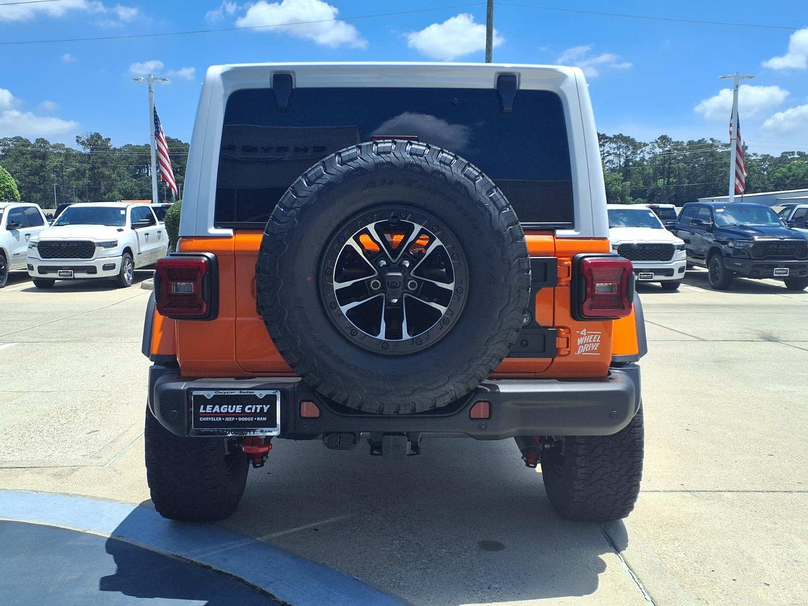 2026 Jeep Wrangler Rubicon Orange at League City CDJR