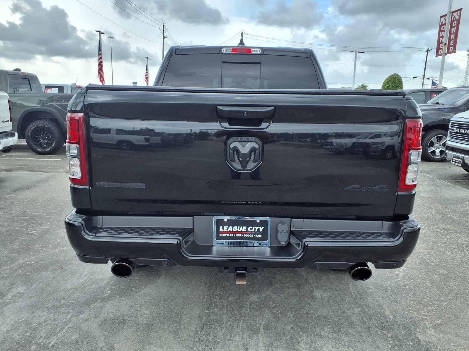 2023 RAM 1500 Big Horn/Lone Star Diamond Black Crystal Pearlcoat at League City CDJR