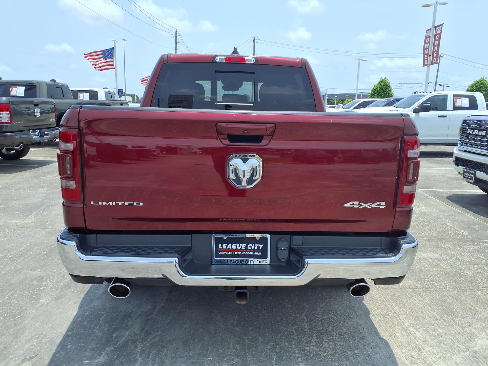 2023 RAM 1500 Limited Delmonico Red Pearlcoat at League City CDJR