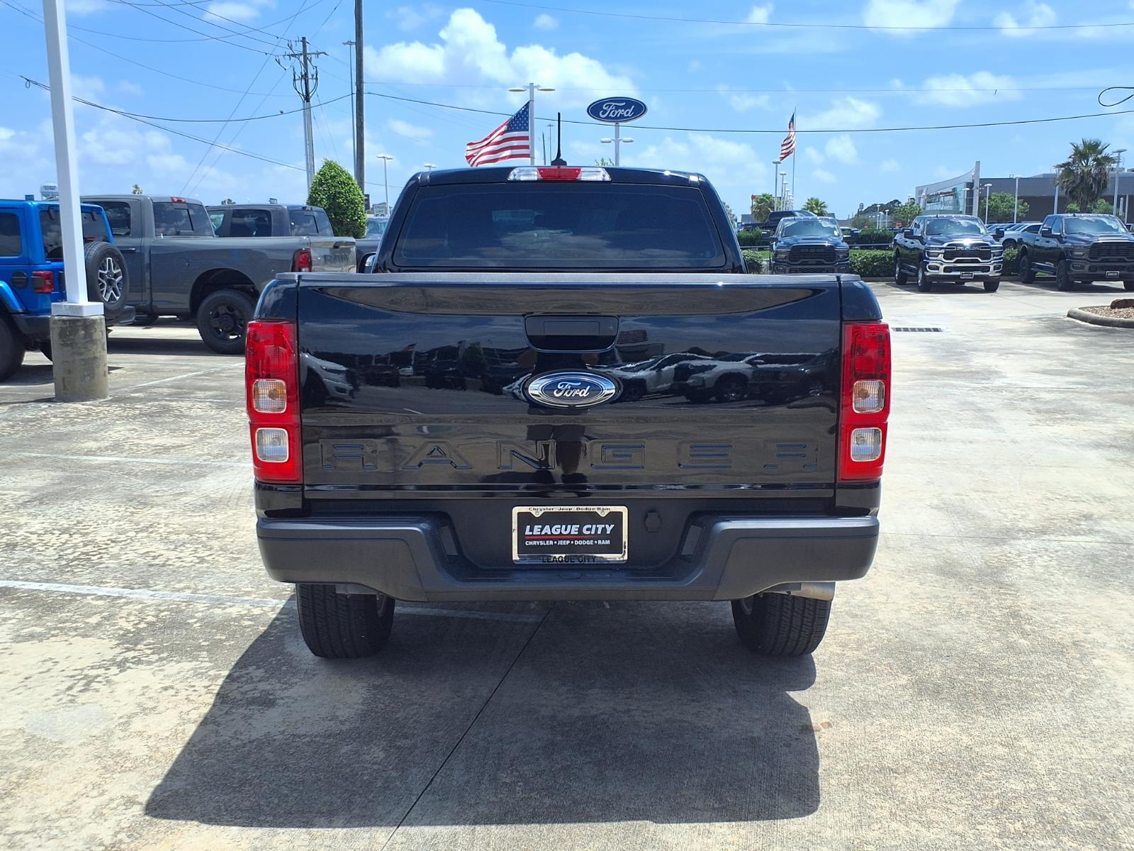 2022 Ford Ranger XL Shadow Black at Big Star Chrysler Jeep Dodge Ram 