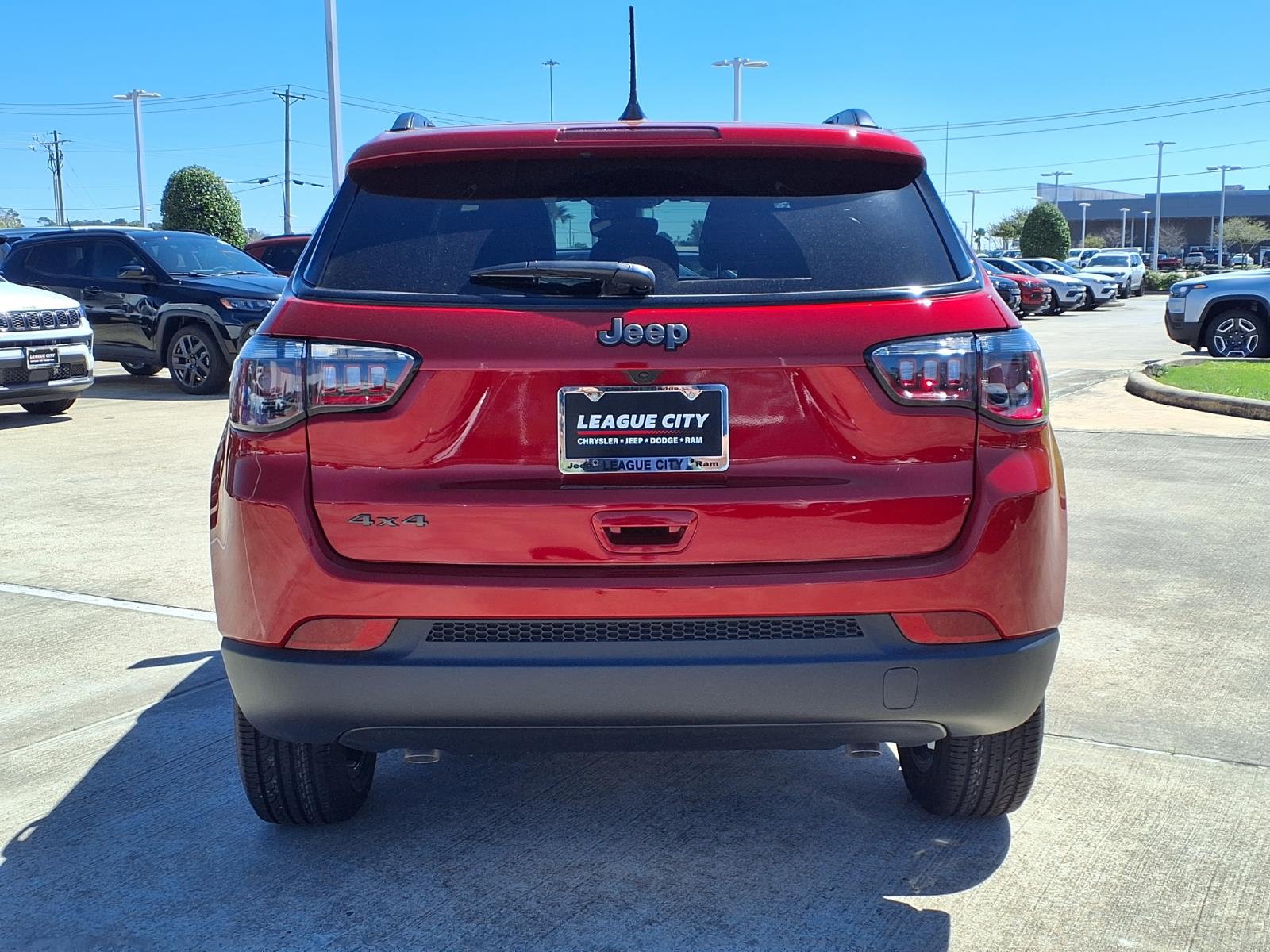2026 Jeep Compass Latitude Red at League City CDJR