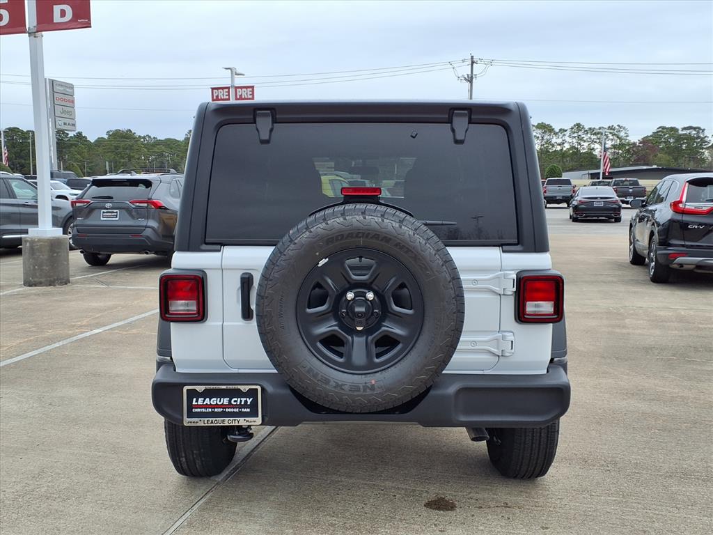 2026 Jeep Wrangler Sport Bright White Clearcoat at League City CDJR