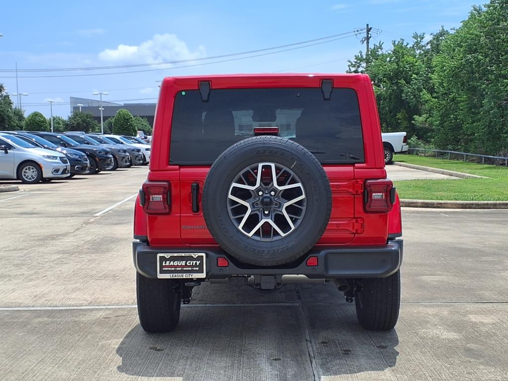 2025 Jeep Wrangler Sahara Firecracker Red at League City CDJR
