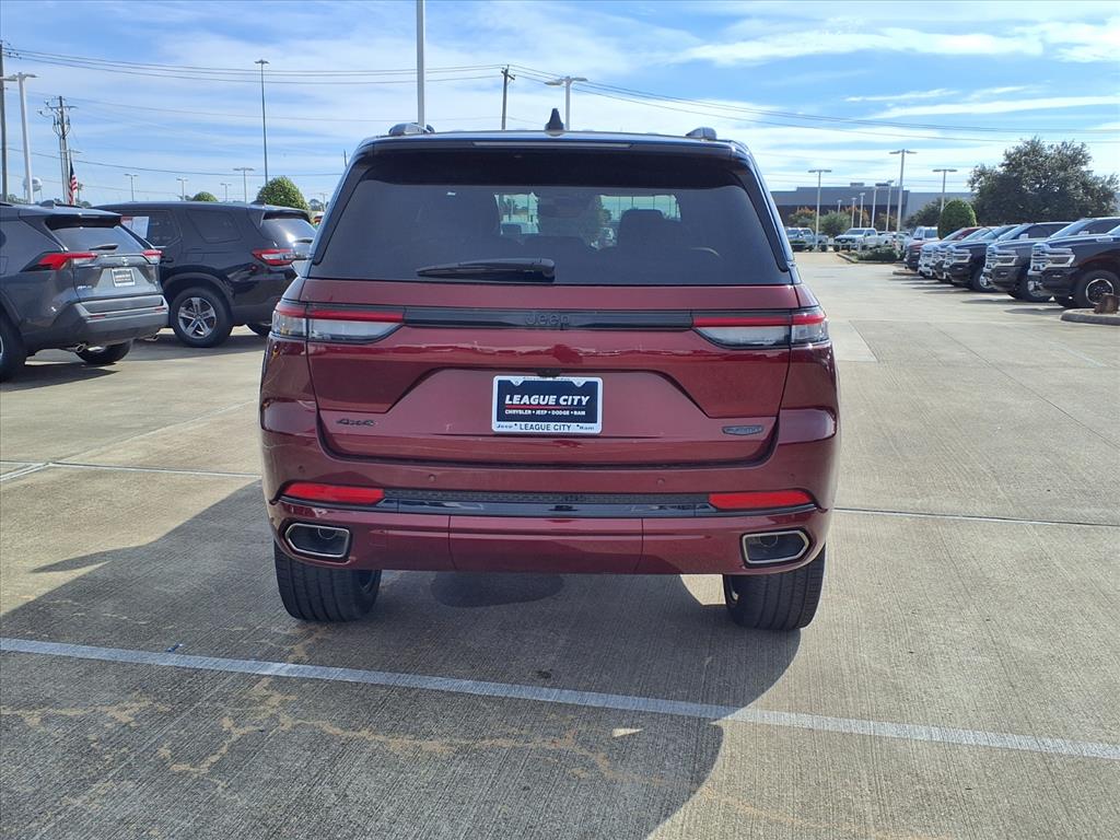 2025 Jeep Grand Cherokee Summit Velvet Red at League City CDJR