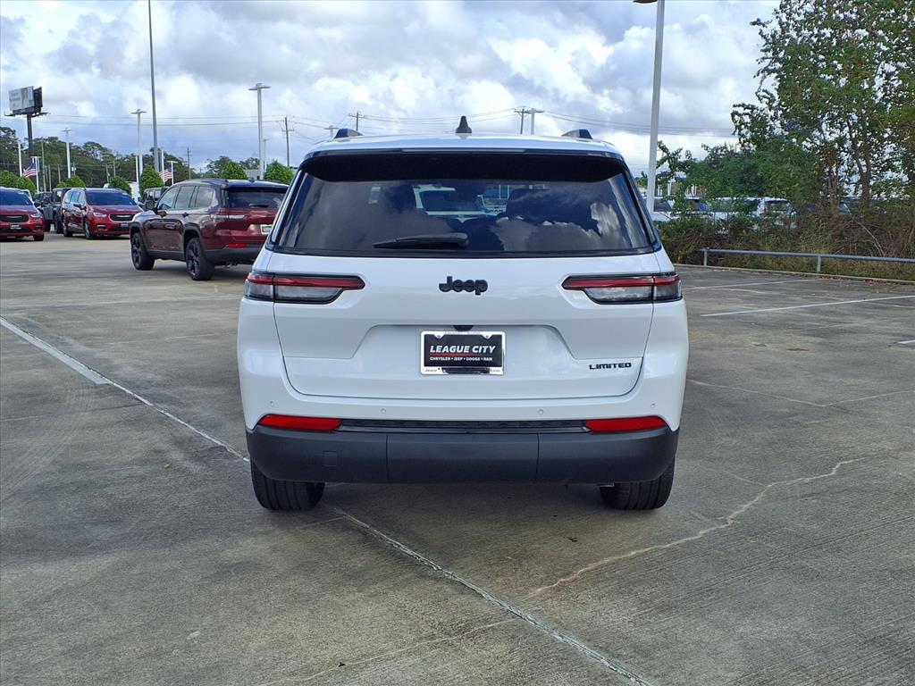 2025 Jeep Grand Cherokee L Limited Bright White Clearcoat at League City CDJR