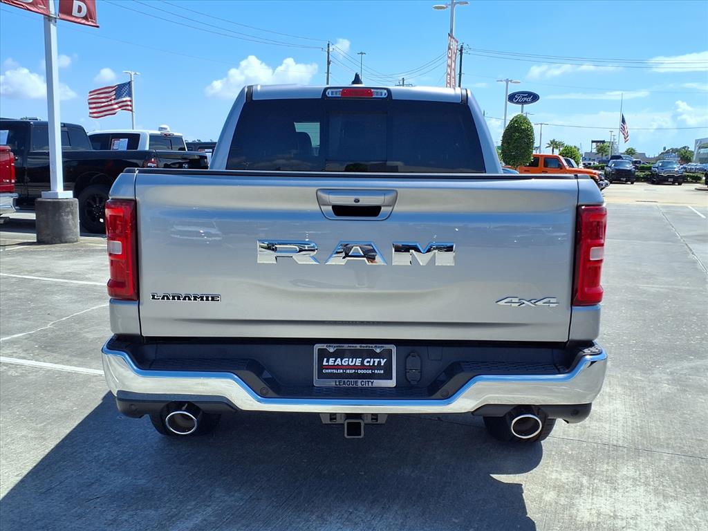 2026 RAM 1500 Laramie Billet Silver Metallic Clearcoat at League City CDJR