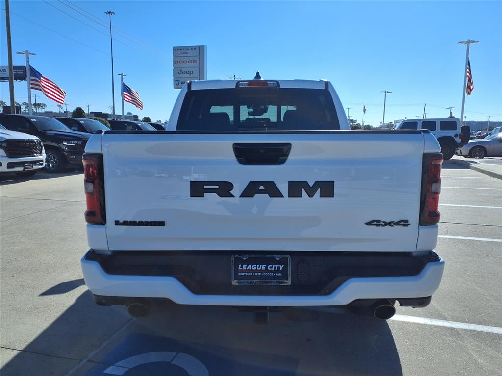 2026 RAM 1500 Laramie Bright White Clearcoat at League City CDJR