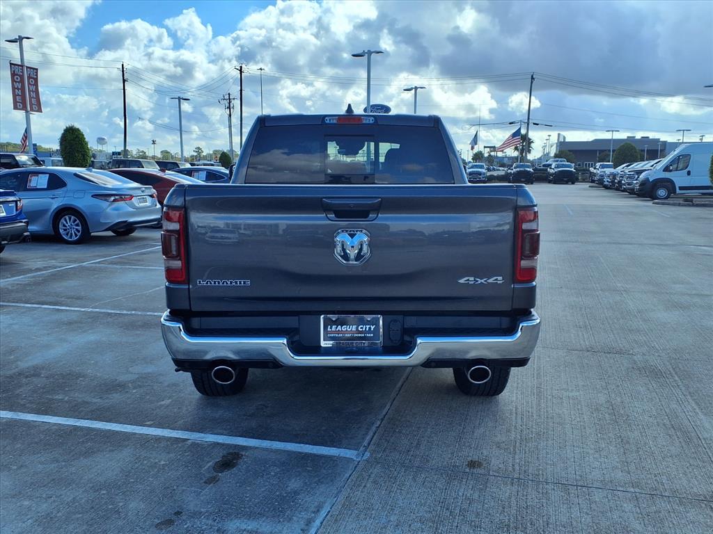 2024 RAM 1500 Laramie Granite Crystal Metallic Clearcoat at League City CDJR