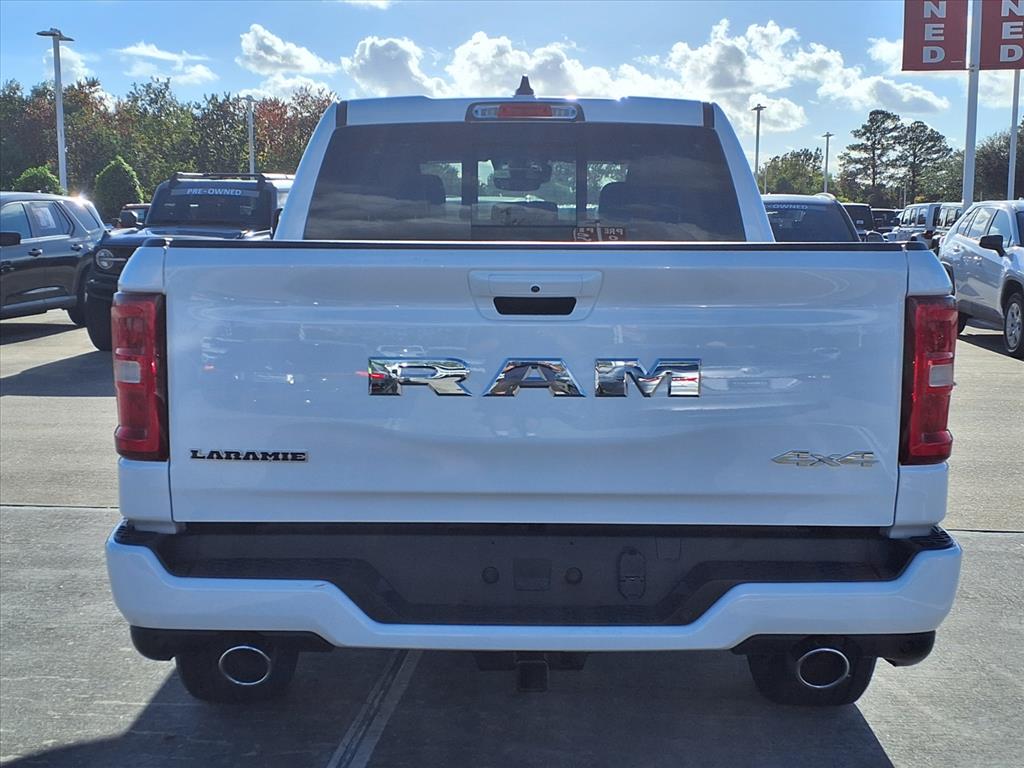 2026 RAM 1500 Laramie Bright White Clearcoat at League City CDJR