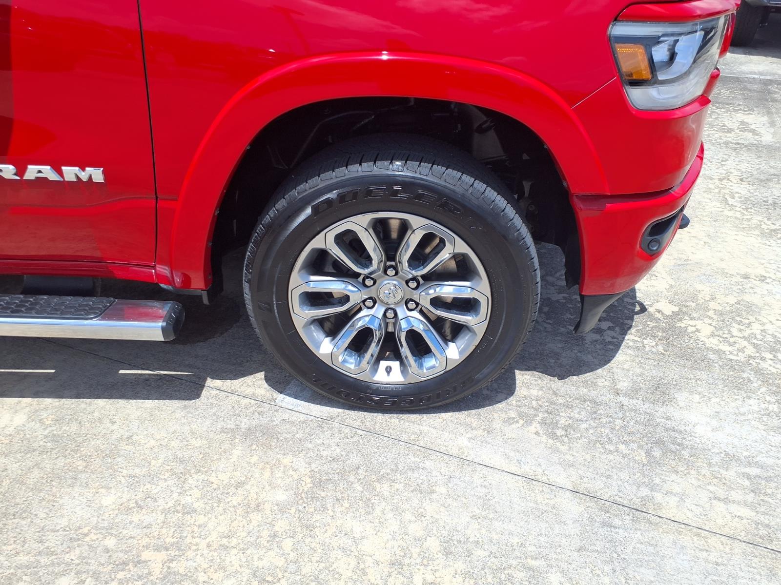 2020 RAM 1500 Laramie Flame Red Clearcoat at League City CDJR