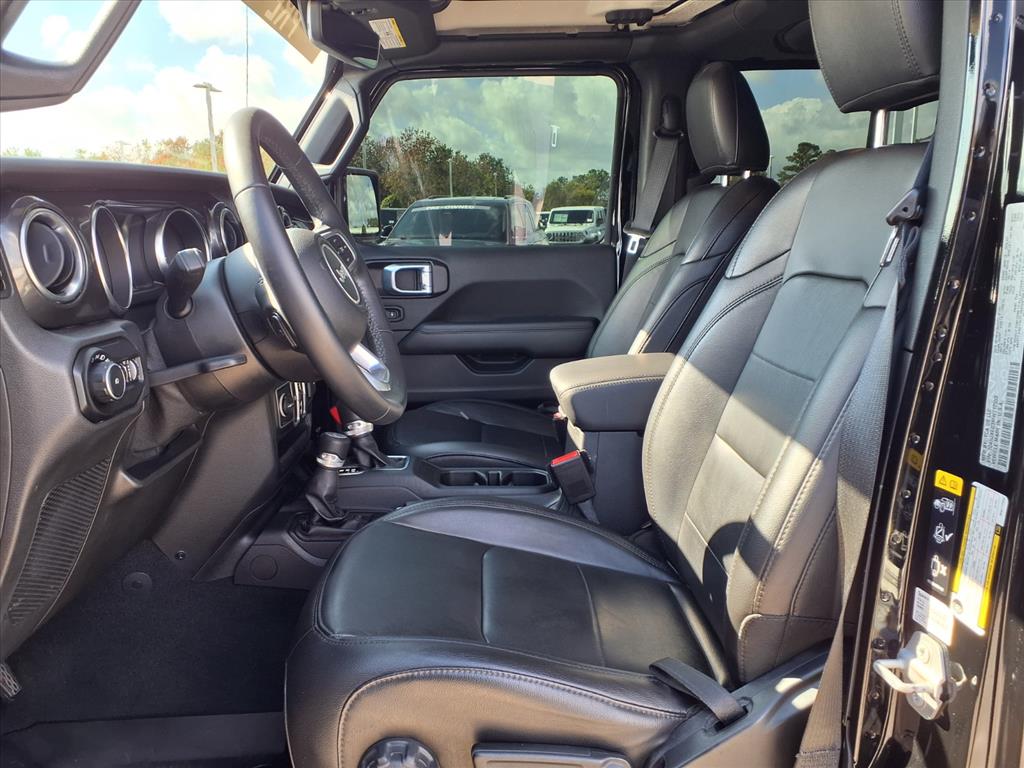 2021 Jeep Wrangler Unlimited Unlimited Sahara Altitude Black Clearcoat at League City CDJR