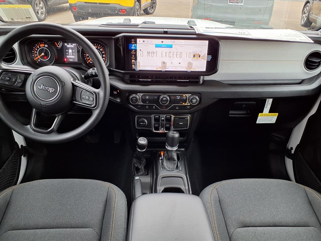 2026 Jeep Wrangler Sport Bright White Clearcoat at League City CDJR