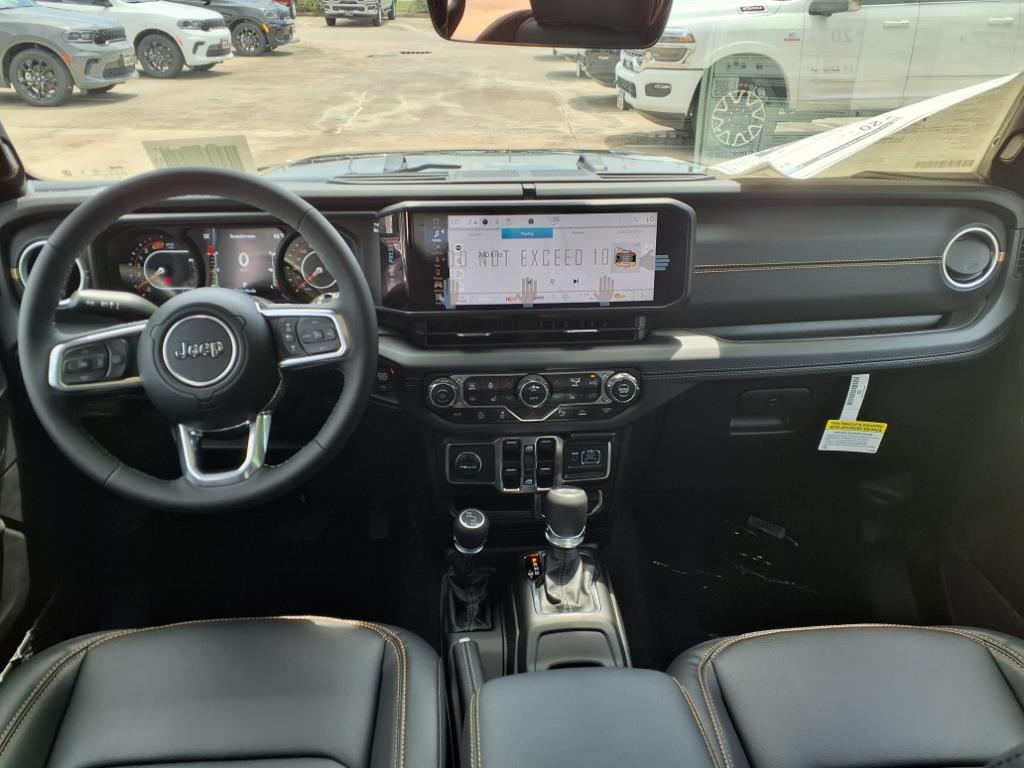 2025 Jeep Wrangler Sahara Black Clearcoat at League City CDJR