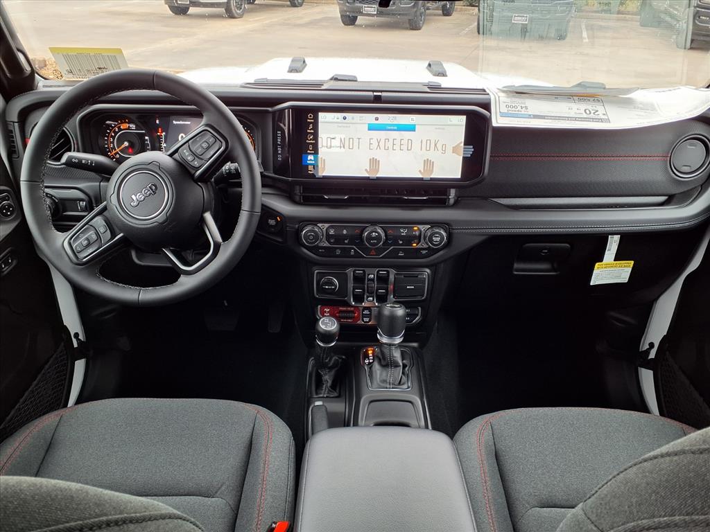 2026 Jeep Wrangler Rubicon Bright White Clearcoat at League City CDJR