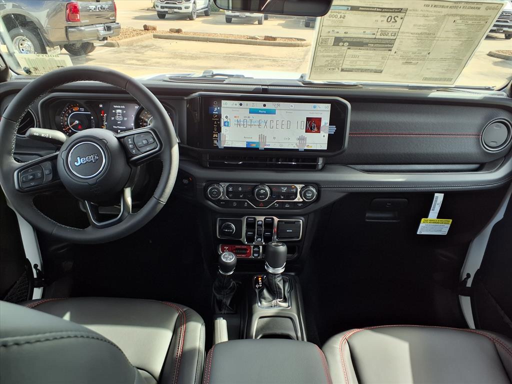 2026 Jeep Wrangler Rubicon Bright White Clearcoat at League City CDJR
