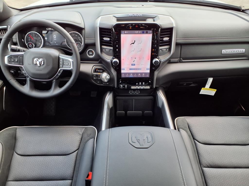 2026 RAM 1500 Laramie Bright White Clearcoat at League City CDJR