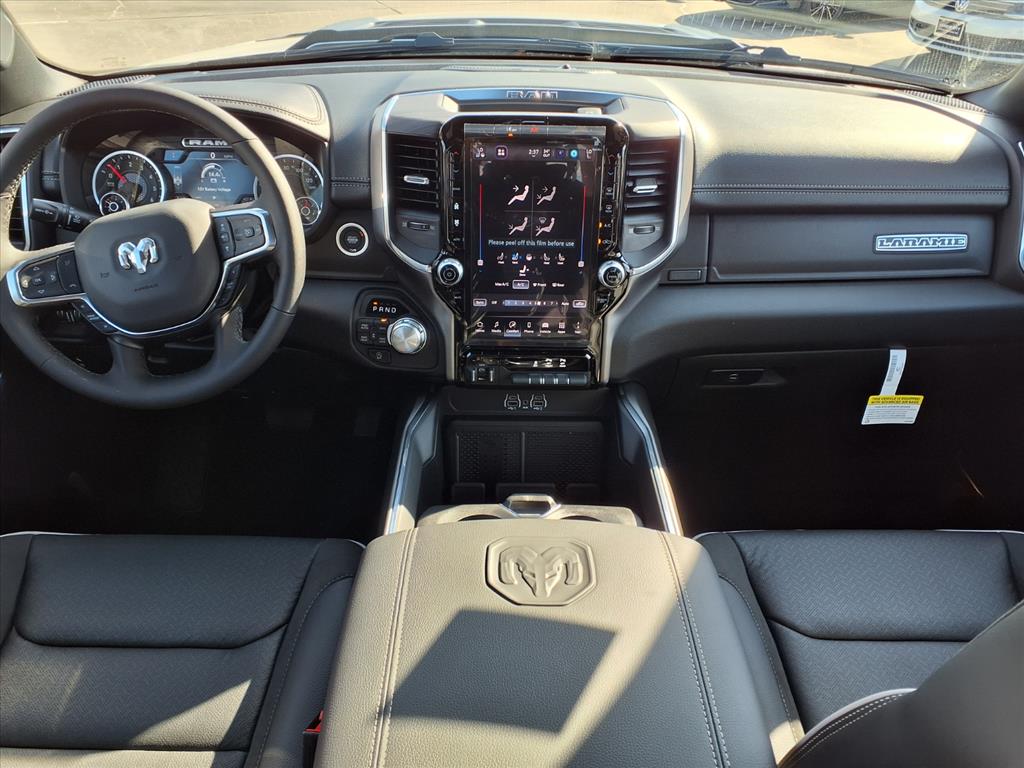 2026 RAM 1500 Laramie Bright White Clearcoat at League City CDJR