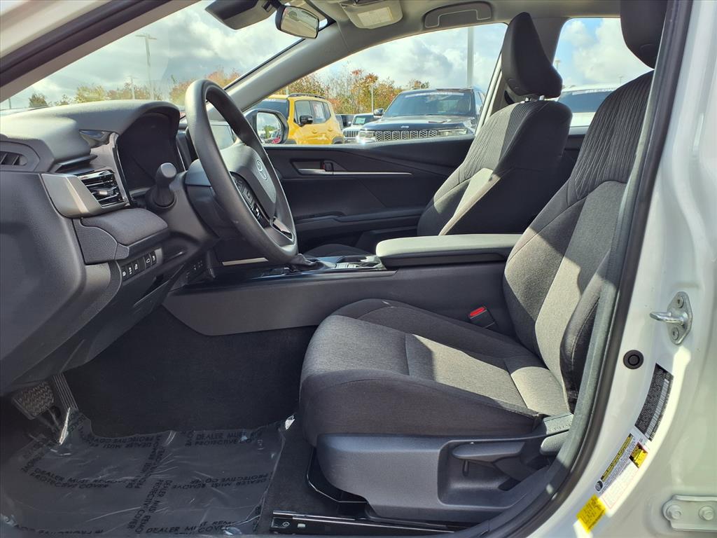 2025 Toyota Camry LE White at Robbins Nissan