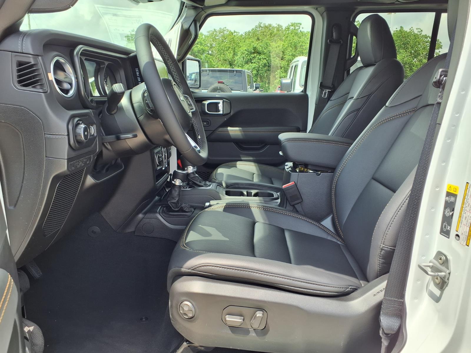 2026 Jeep Wrangler Sahara White at League City CDJR