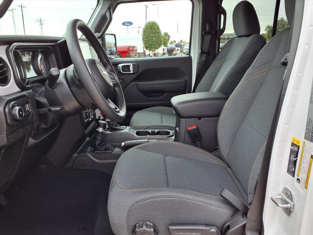 2026 Jeep Wrangler Sport Bright White Clearcoat at League City CDJR