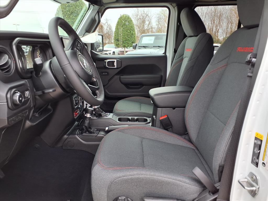 2026 Jeep Wrangler Rubicon Bright White Clearcoat at League City CDJR