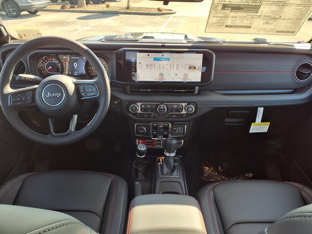 2026 Jeep Gladiator Rubicon Granite Crystal Clearcoat Metallic at League City CDJR