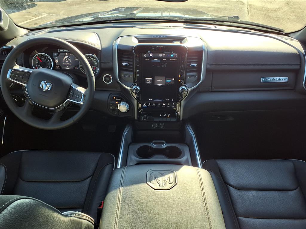 2025 RAM 1500 Laramie Diamond Black Crystal Pearlcoat at League City CDJR