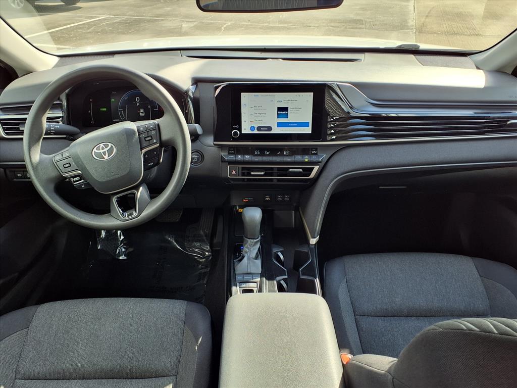 2025 Toyota Camry LE White at Robbins Nissan