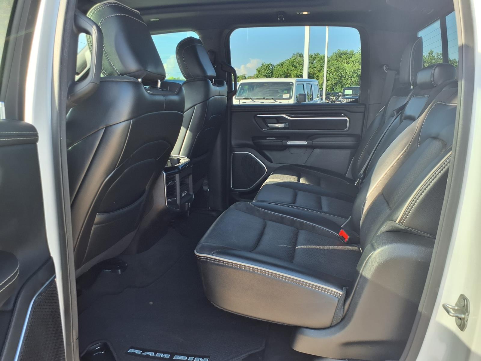 2020 RAM 1500 Laramie Ivory White Tri-Coat Pearlcoat at League City CDJR