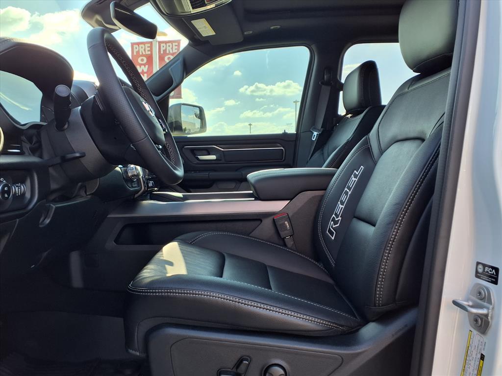 2026 RAM 1500 Rebel Bright White Clearcoat at League City CDJR