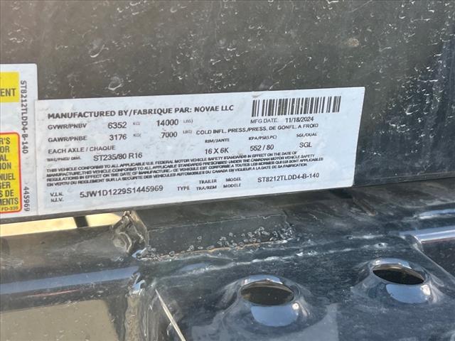 2025 Sure Trac         ST82X12 14K TELE 4FTSIDES 