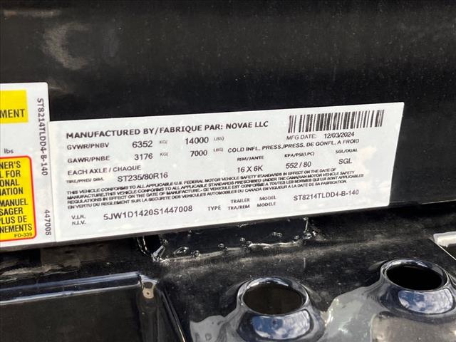 2025 Sure Trac         ST82X14 14K TELE 4FTSIDES 