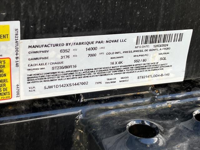 2025 Sure Trac         ST82X14 14K TELE 4FTSIDES 