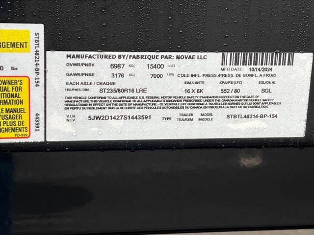 2025 Sure Trac         ST7X14 15.4K TELE PROSERI 