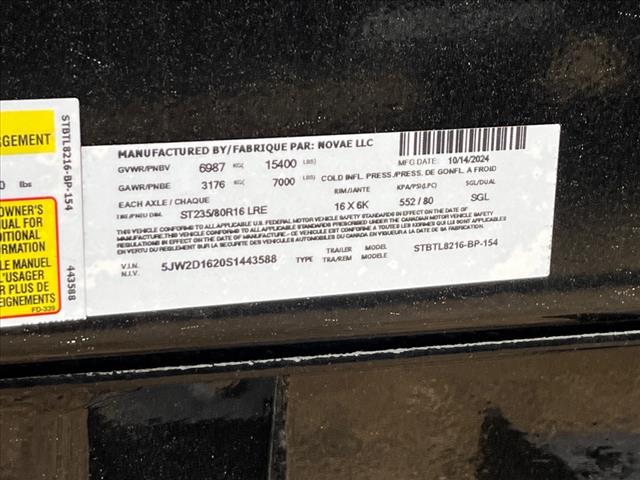 2025 Sure Trac         ST7X16 PRO SERIES TELE 15 