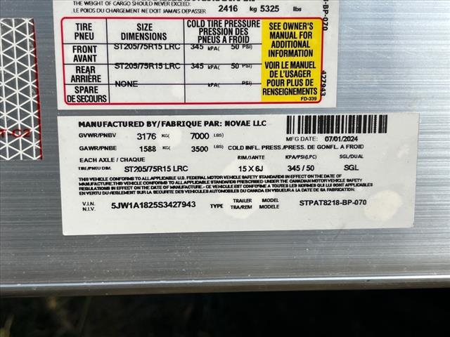 2024 Sure Trac         ST82X18 ALUMINUM POWER TI 