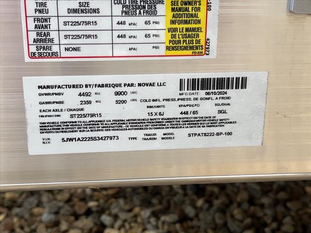 2024 Sure Trac         ST82X22 ALUMINUM POWER TI 