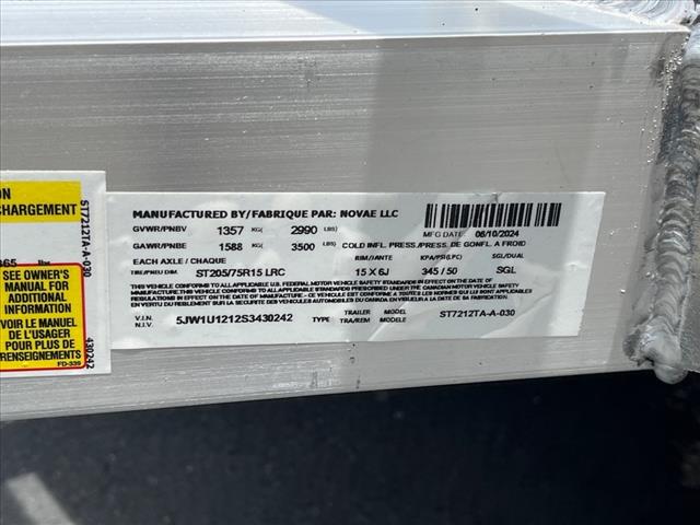 2024 Sure Trac         ST6X12 Aluminum Tube Top 