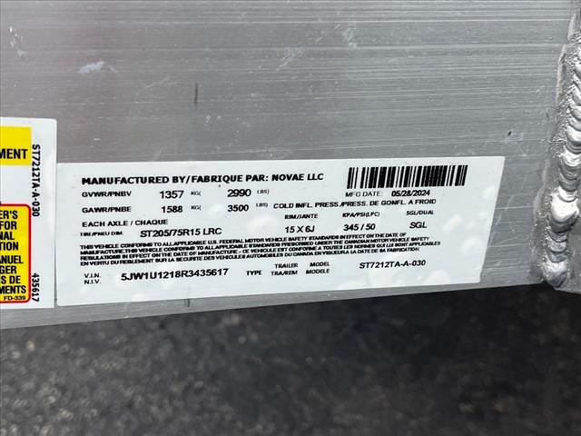 2024 Sure Trac         ST6X12 Aluminum Tube Top 