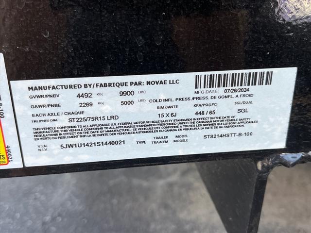 2024 Sure Trac         ST7X14 3 Board Tube Top 1 