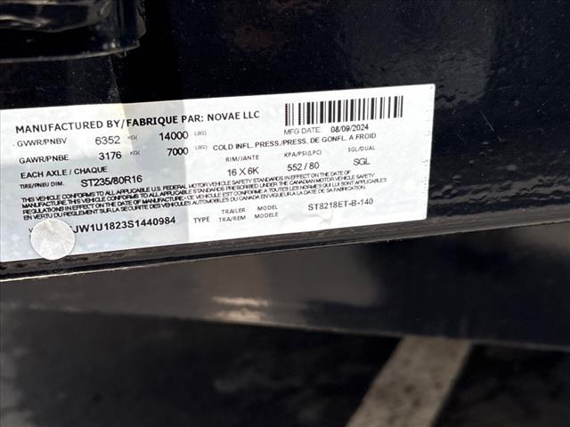 2025 Sure Trac         ST7X18 (16+2) ET 14K 