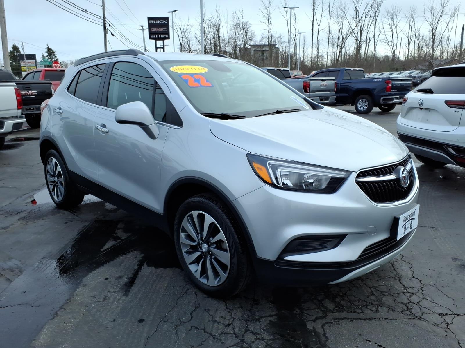 Gray 2022 Buick Encore Preferred AWD SUV / Crossover All-Wheel Drive Automatic