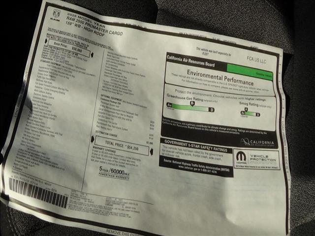 2025 RAM ProMaster Tradesman 2500:C6582