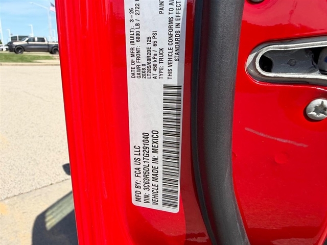 2026 RAM 2500 Big Horn:26-121
