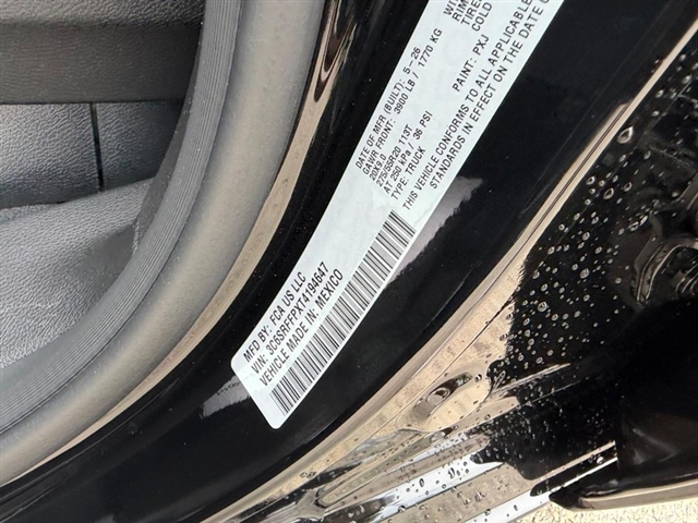 2026 RAM 1500 Big Horn:26-189